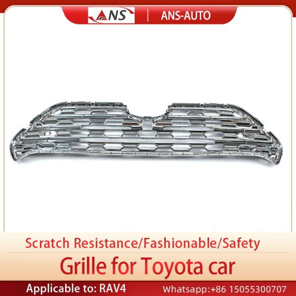 Buy cheap High Gloss Silver Anti Scratch Car Front Grills For Toyota Rav4 from wholesalers