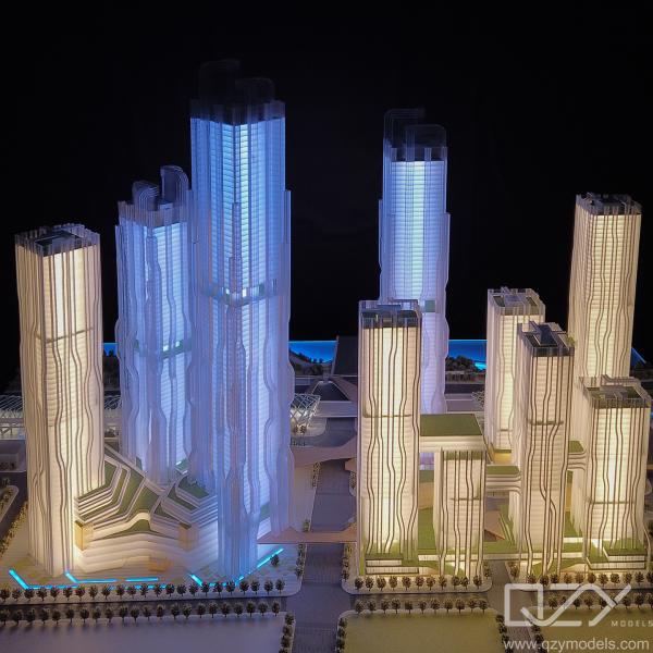 Buy cheap Shang'chu CAUPD 1/500 Guangzhou Haizhu Innovation Bay Lijiao Core Area Urban Design Model from wholesalers