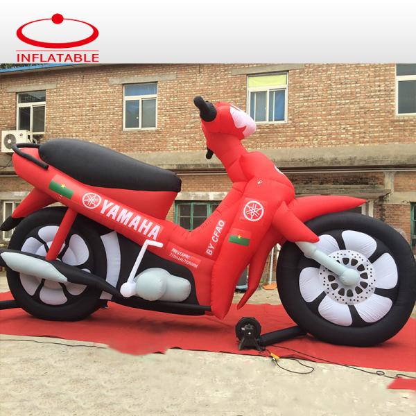 Buy cheap Giant custom inflatable off-road motorcycle for outdoor inflatable advertising from wholesalers