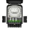 Buy cheap PC ABS 16 Cores FTTH Fiber Optic Terminal Box for Wall and Pole Mounting in Outdoor from wholesalers