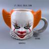 Buy cheap Halloween Exclusive Gift 3D Clown Mug Hood Escape Room Movie Peripheral Water Cup from wholesalers