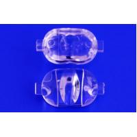 Buy cheap Asymmetric LED Lens ,Led Optical Lens for Street Light Fixture product