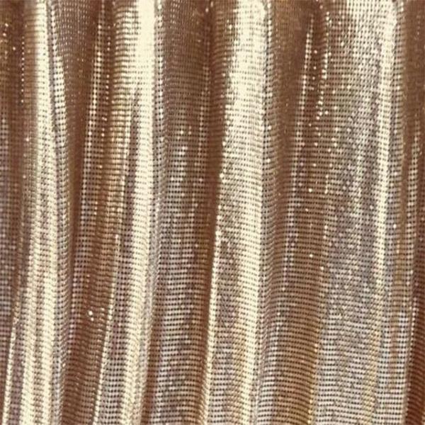 Buy cheap Fashion Design Decorative Metal Sequin Fabric，Metal Sequin Cloth from wholesalers