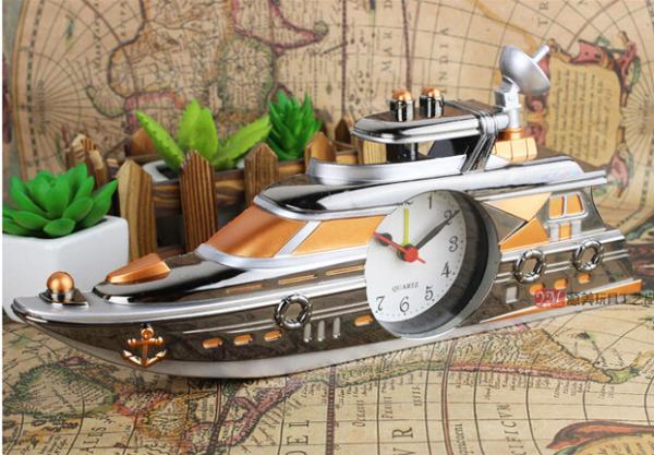 Buy cheap New creative gift product yacht alarm clock toy from wholesalers