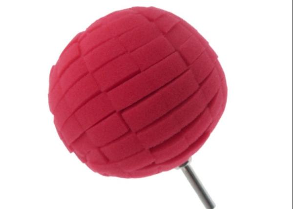 Buy cheap Red 80mm Wheel Cleaning Sponge 50g For Car Wax And Car Wash from wholesalers