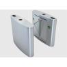 Buy cheap Pedestrian Barcode Scanner Flap Turnstile Waist High Turnstile For Disable People from wholesalers