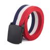 Buy cheap Outdoor Leisure 110cm Plastic Buckle Nylon Belt 3.8cm Wide White Cotton Belt from wholesalers