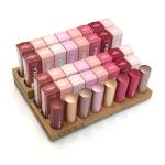 Countertop Cosmetic Display Stand Wooden Skin Care Display Stands Retail Makeup