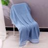 Buy cheap Solid Color Bath Towel for Adults Customized Logo Advertising High Absorbent Chest Wipe from wholesalers