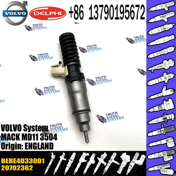 Buy cheap original Diesel Fuel Injector 20702362 BEBE4D09001 BEBE4D33001 E3.18 for VOL / TRUCK from wholesalers