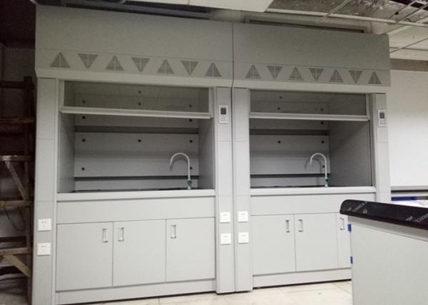 Buy cheap Steel Lab Fume Hood with Expoxy Resin Worktop Resistance to Corrosion , Acid and Alkali from wholesalers