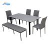 Buy cheap 1800*850mm Knock-Down Solid Top Dining Table With Ceramic Top Dt-996-165 from wholesalers