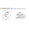 Buy cheap 100mm 4 Heavy Duty Casters 350kg Load Aluminium Caster Wheels from wholesalers