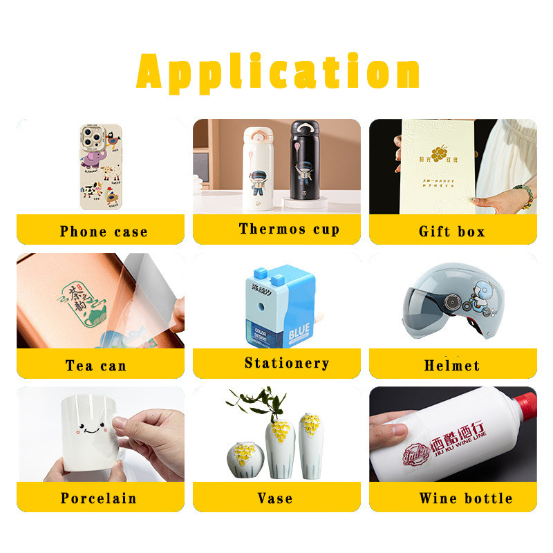 Dual Print Head UV DTF Printer Digital Printing Machine With Shaking Powder