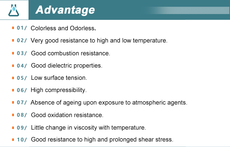 100% Pure 50 100 350 1000 5000 Cst Methy Dimethyl Silicone Oil