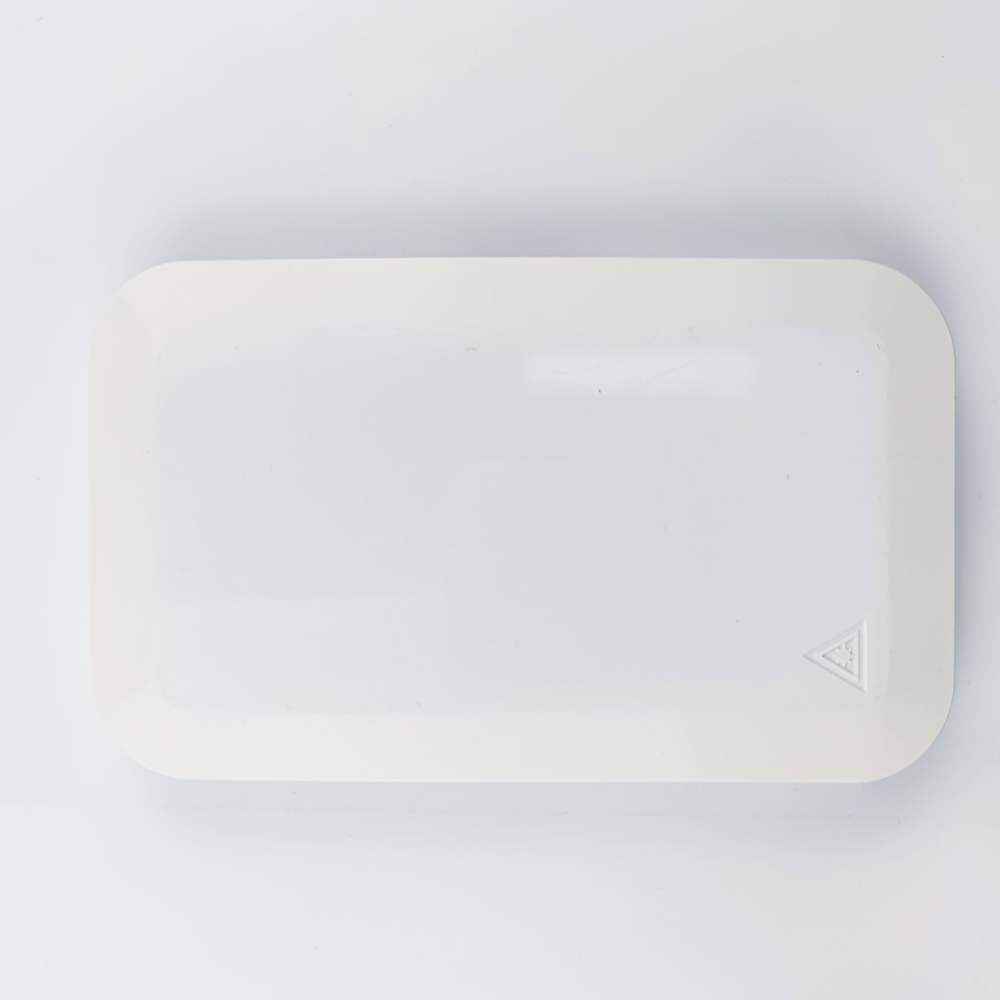 White/Gray FC APC Plastic Fiber Optic Faceplate Socket Panel for Indoor FTTH Network