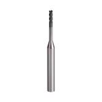 Diamond Coated Solid Carbide End Mill for Graphite , Spiral Milling Cutter CNC