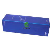 Buy cheap Recycled Silk Lined Champagne Flute Box , Single Bottle Cardboard Magnetic Box product