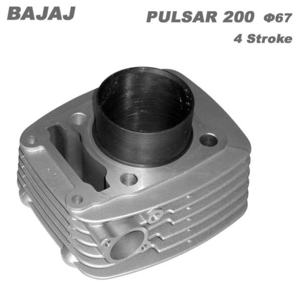 Buy cheap 67mm Bajaj Pulsar 200 Aftermarket Motorcycle Parts 57mm Pulsar 150 Motorcycle Cylinder from wholesalers
