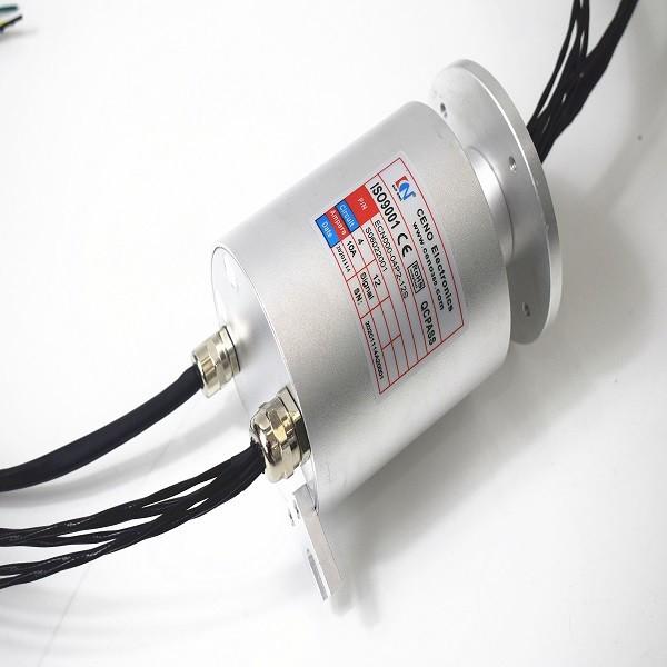 Buy cheap Blind Shaft Rotary Union 380VAC 40rpm Through Hole Slip Ring from wholesalers