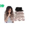 Buy cheap 16 Inch Brazillian Human Remy Hair Extensions , Black Body Wave Hair from wholesalers