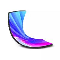 Buy cheap Soft Indoor Flexible LED Display Screen 1.8mm Advertising Curve product
