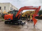 Used Hitachi zx60 6 ton Mini Excavator with Original Hydraulic Valve in Good