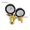 Buy cheap Brass Nitrogen Regulator 0-600PSI CGA580 Inlet Connection Gas Pressure Gauge for HVAC Purging from wholesalers