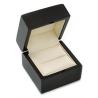 Buy cheap Recyclable Beautiful Jewelry Box , Black Wooden Classical Ring Jewelry Organizer Box from wholesalers