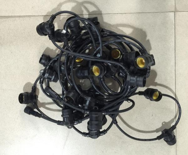 Buy cheap Waterproof IP44 in E14 holiday cable Belt Light 20 meter length from wholesalers