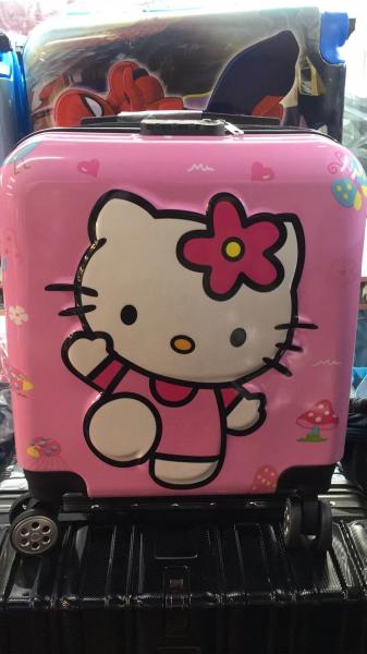 Buy cheap Logo Custom 18 Inch New Cartoon Boarding Case Children'S Universal Wheel Trolley Case Anime Luggage Children'S Luggage from wholesalers