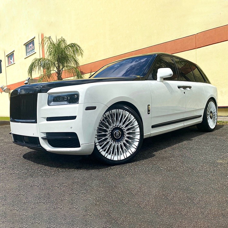 Mesh Design forged wheels rims 22 23 24 inch rims polished wheel for Mercedes GLS