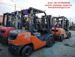 2 Or 3 Stage Mast Toyota Used Industrial Forklift TCM FD30 FD50 3t 5 Ton