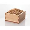 Buy cheap Office Desk Organizer Without Lid Square Wooden Storage Box Pine Wood Case Custom Logo from wholesalers