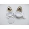 Buy cheap Luxury Acrylic Face Cream Jars Container Egg Shape 30g Small Capacity from wholesalers