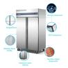 Buy cheap Odorless Multi Door Fridge Freezer Free Standing Anticorrosive Vertical from wholesalers