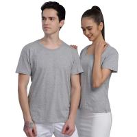Buy cheap Flyita Grey Plain Short Sleeve T Shirt With OEM Logo product
