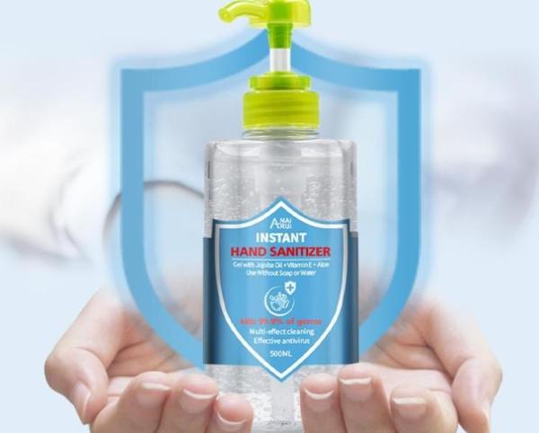 Buy cheap Transparent Antibacterial 60ml Alcohol Gel Hand Sanitizer from wholesalers