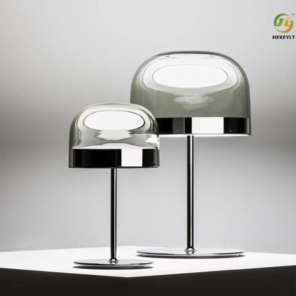 Buy cheap Portable Bedside Table Lamp Vertical Glass Living Room Floor Lamp 15w from wholesalers