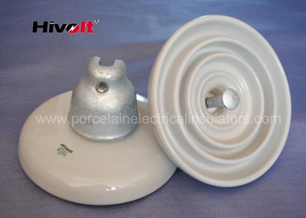Buy cheap ANSI 52-3 White Disc Suspension Insulator For Distribution Power Lines from wholesalers