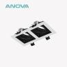 Buy cheap Dual-head GU10 MR16 Commercial Adjustable Recessed Spotlight Downlight Frame from wholesalers