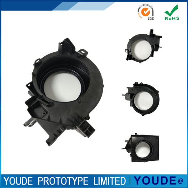 Buy cheap Small Batch Vacuum Casting Plastic Parts Black Color High Accuracy +/-0.05mm from wholesalers