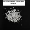 Buy cheap 95 Yttria Zirconia Beads 1.4-1.6mm Zirconia Grinding Balls High Strengnth from wholesalers