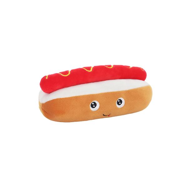 Buy cheap Food Pet Dog Chew Toy Cotton Rope Squeaky Dog Toy Set Hamburger Chips Hot Dog from wholesalers