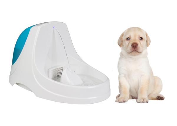 Buy cheap BPA Free Plastic Quiet Pet Water Fountain DC 5V 300mA 1.5m Power Cord from wholesalers