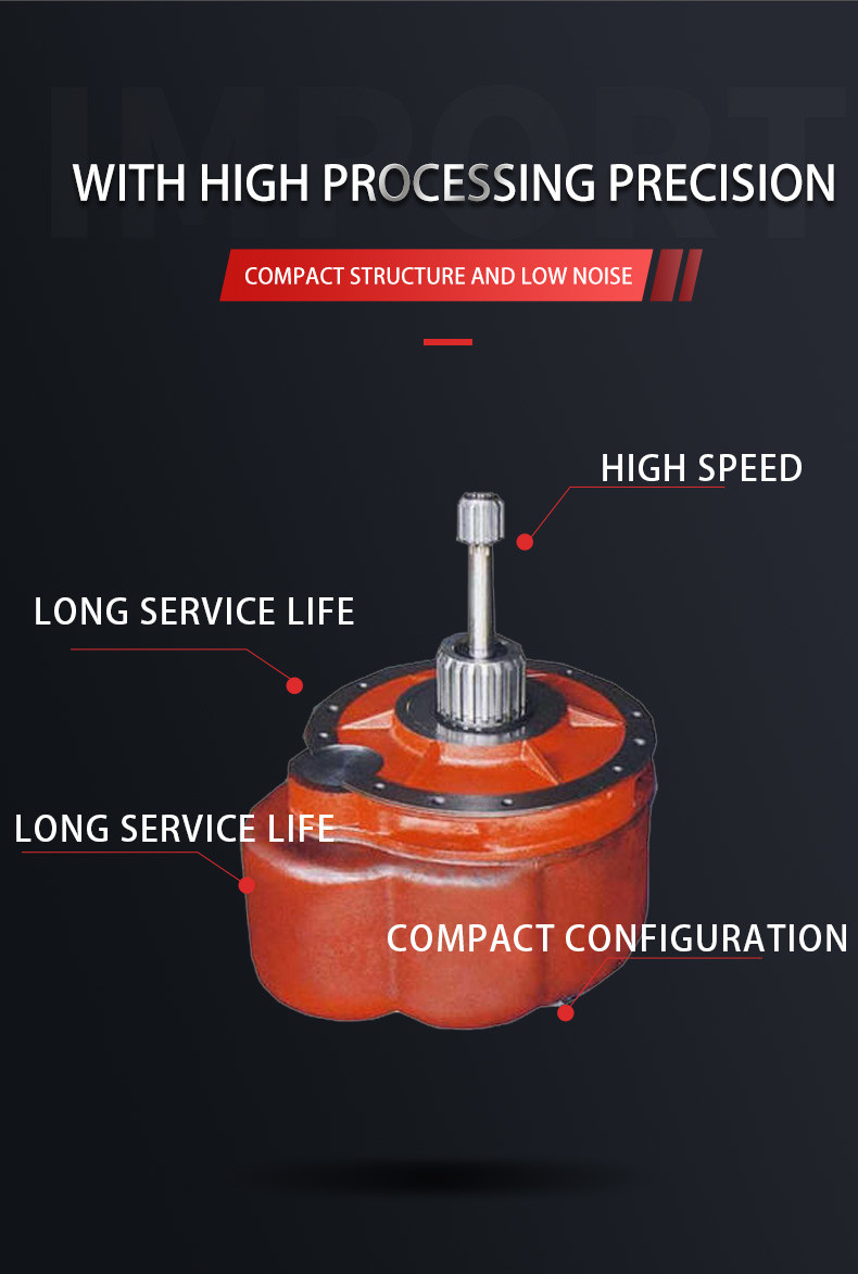Warehouse 3Ton 9m 4.5kw Gear Motor CD1 Electric Hoist Accessories Gear Reducer