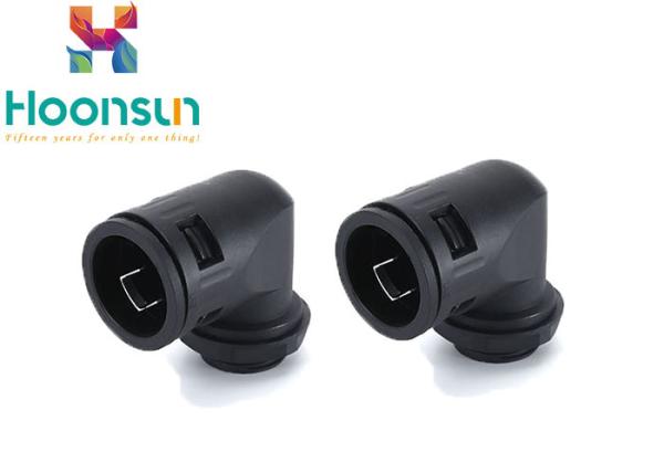 Buy cheap Black 90 Degree Fireproof Cable Gland For Flexible Pipes from wholesalers