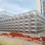 800 Cubic Meter Welding Water Tank Environment Friendly 24 Months Warranty