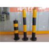 Buy cheap Iron Black Coating Reflective Films Traffic Warning Post from wholesalers