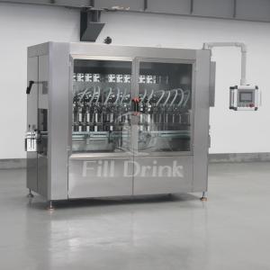 China 24 Nozzles Piston Filling Machine 5500BPH SS304 Piston Filling Equipment on sale